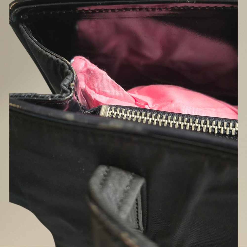 Versace Nylon & Patent Leather tote - Picture 9 of 16